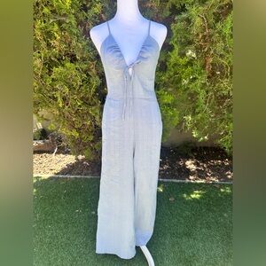 Lulus Daily Wonders Periwinkle Sleeveless Wide-Leg Jumpsuit